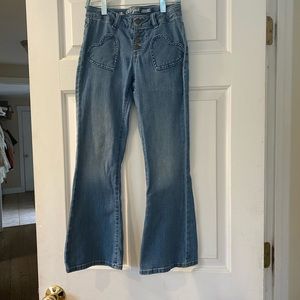 Girls flare jeans